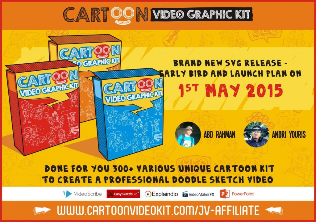 SVG SVG Cartoon Video Graphic KIT