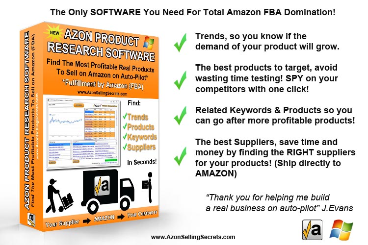 Azon Product Research Software