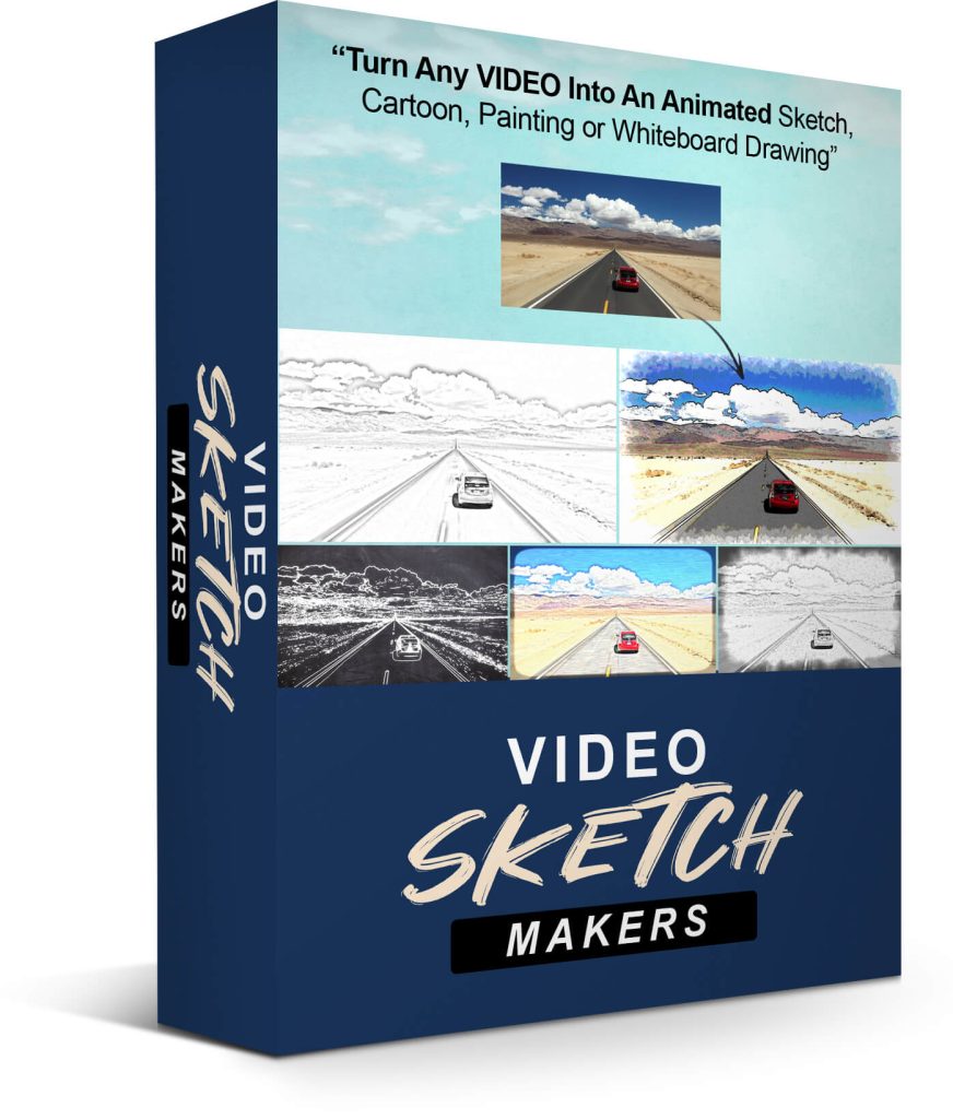 Turn ANY VIDEO into a sketch painting or cartoon
