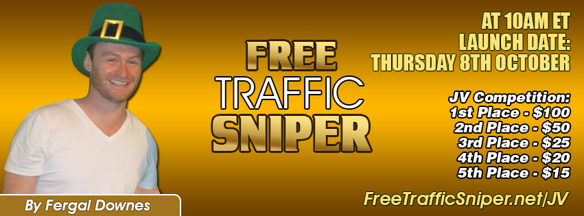 Free Traffic Sniper promo banner