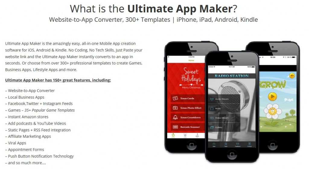What is ultimate app maker