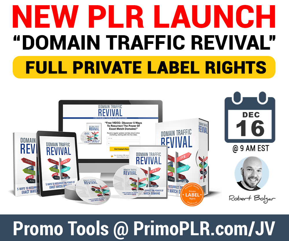 Primo PLR - Domain Traffic Revival