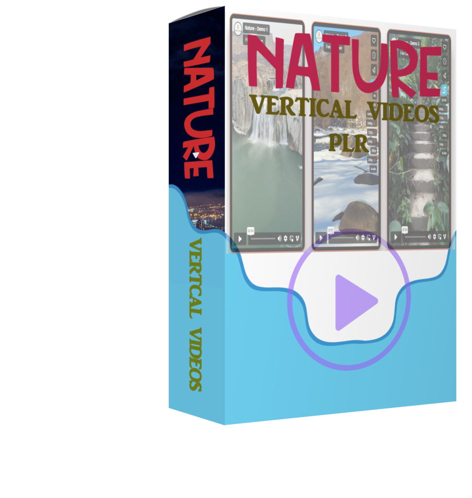 nature vertical video plr