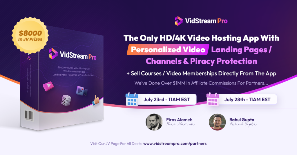 VidStream Pro Firas Alameh