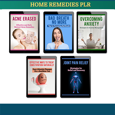 Home Remedies PLR
