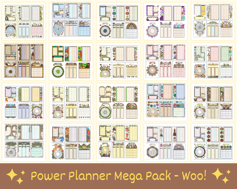 Power Planner Mega Pack Sale