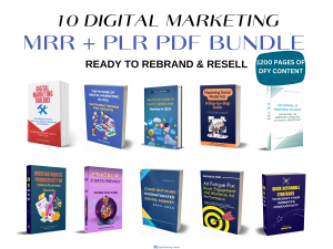 MRR and PLR eBook Bundle for Marketing