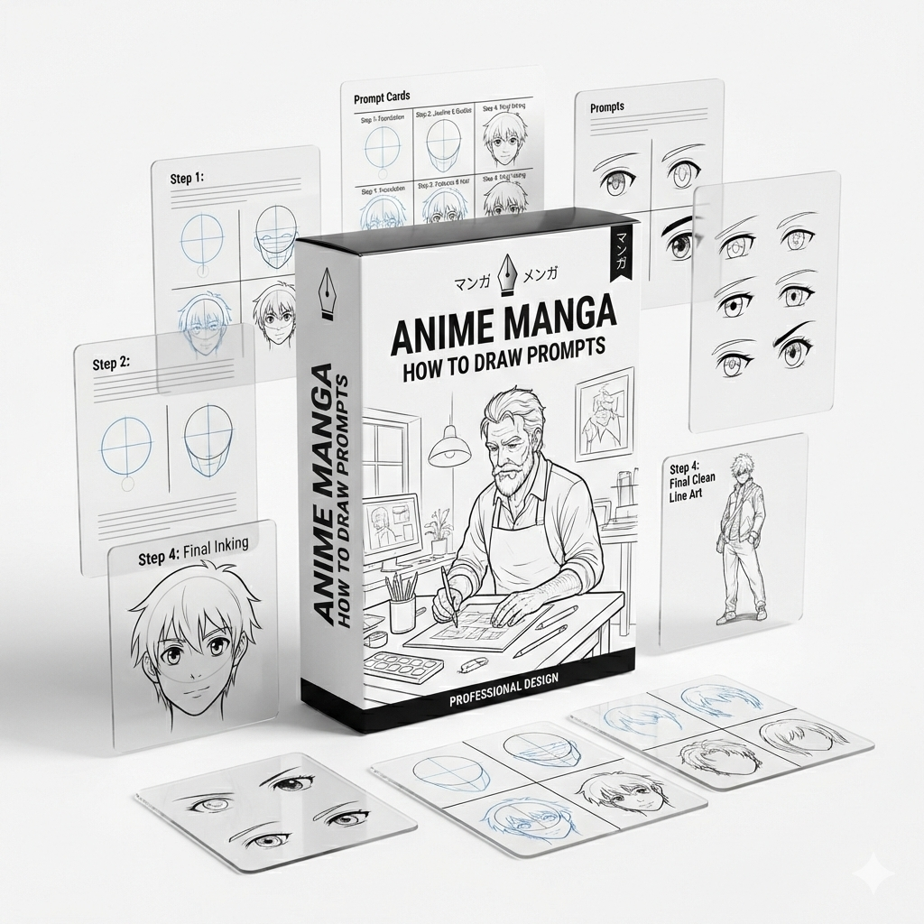 Anime how to draw prompts